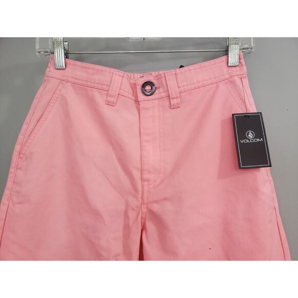 NEW Volcom Thisthatthem‎ Skate Pant pink size 24 - Picture 2 of 5
